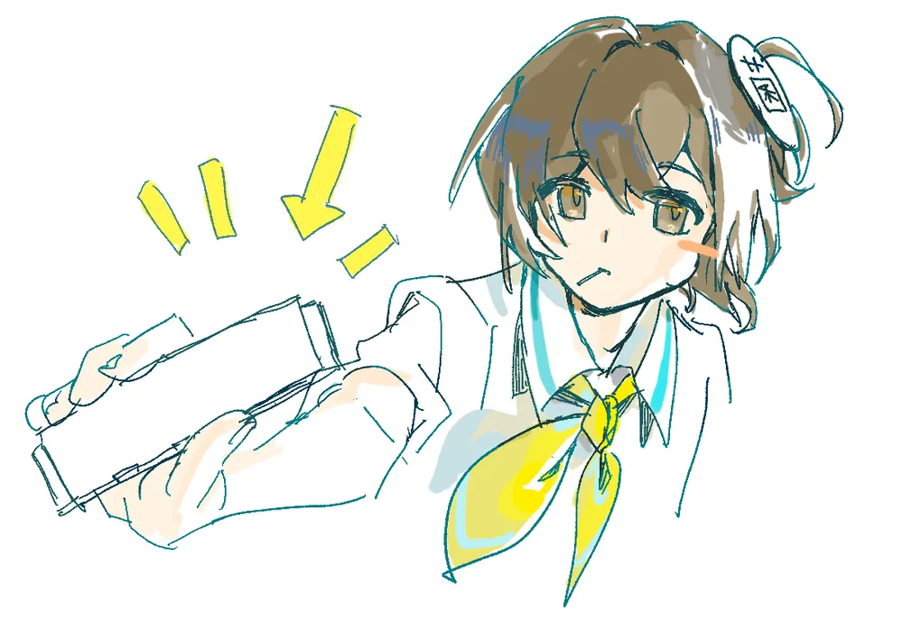 菌菌形象插画